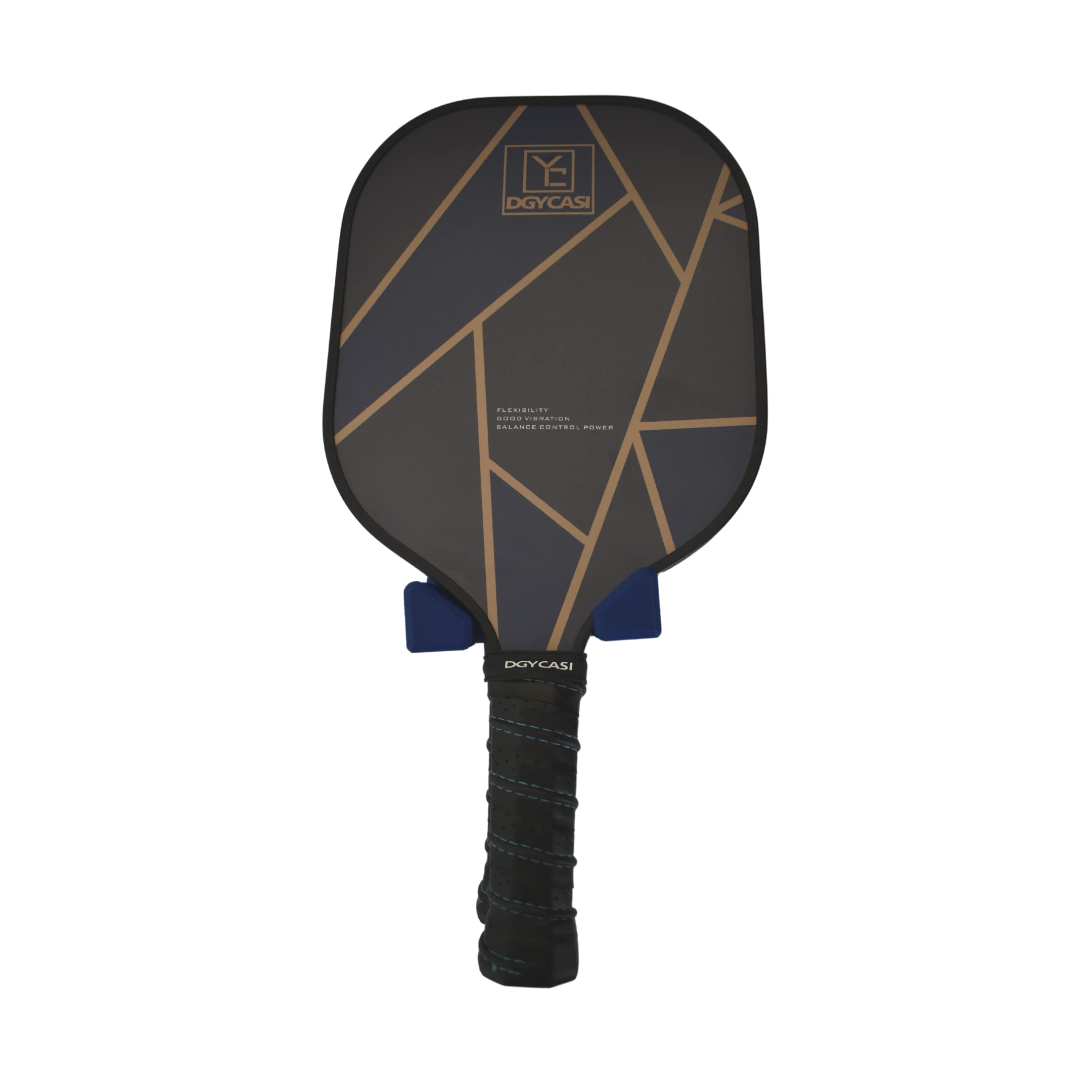 Pickleball Paddle Wall Mount | Holds Two Rackets | Accessory for Pickleball Paddle Sets | Made in USA